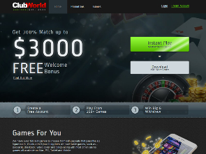 Club World Casino Home